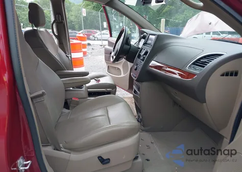2015 Chrysler Town & Country Limited Platinum из США, поврежденный, VIN 2C4RC1GG9FR742449